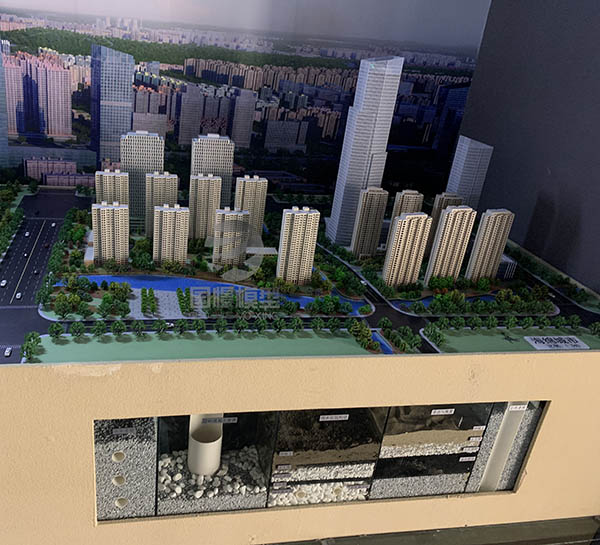 汝南县建筑模型